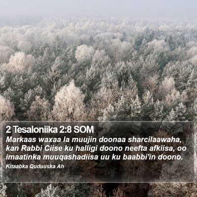 2 Tesaloniika 2:8 SOM Bible Verse Image