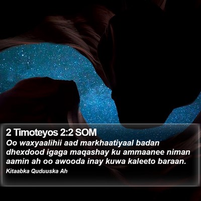 2 Timoteyos 2:2 SOM Bible Verse Image