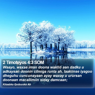 2 Timoteyos 4:3 SOM Bible Verse Image