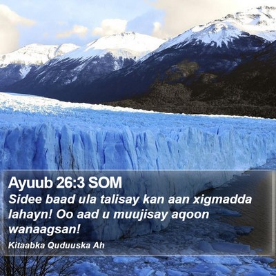 Ayuub 26:3 SOM Bible Verse Image