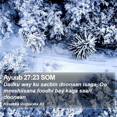 Ayuub 27:23 SOM Bible Verse Image