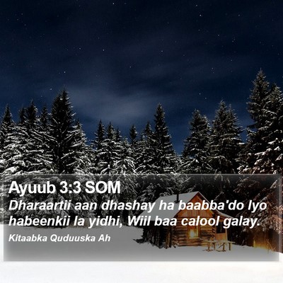 Ayuub 3:3 SOM Bible Verse Image