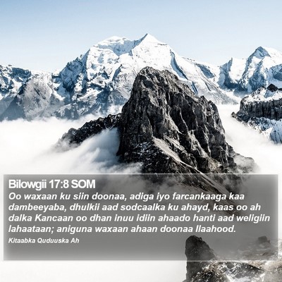 Bilowgii 17:8 SOM Bible Verse Image