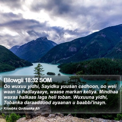 Bilowgii 18:32 SOM Bible Verse Image