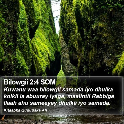 Bilowgii 2:4 SOM Bible Verse Image
