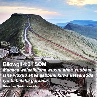 Bilowgii 4:21 SOM Bible Verse Image
