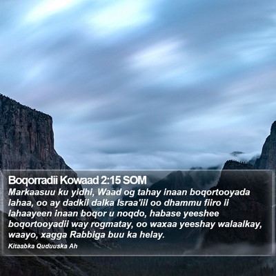 Boqorradii Kowaad 2:15 SOM Bible Verse Image