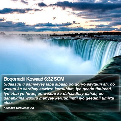 Boqorradii Kowaad 6:32 SOM Bible Verse Image