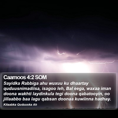 Caamoos 4:2 SOM Bible Verse Image