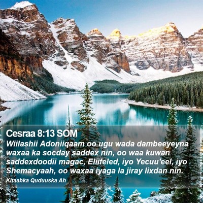 Cesraa 8:13 SOM Bible Verse Image