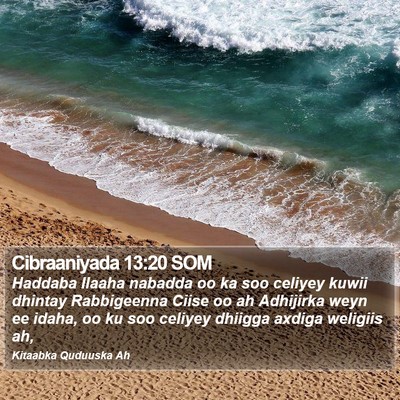 Cibraaniyada 13:20 SOM Bible Verse Image