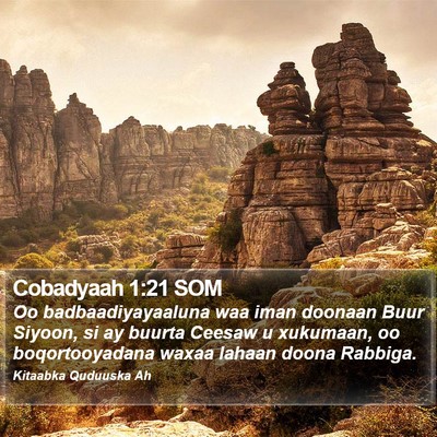 Cobadyaah 1:21 SOM Bible Verse Image