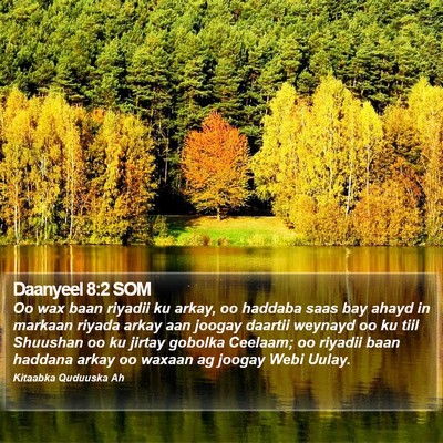 Daanyeel 8:2 SOM Bible Verse Image
