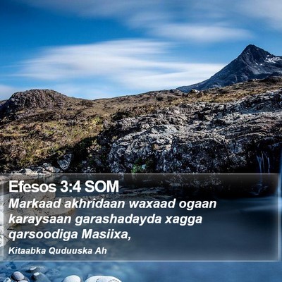 Efesos 3:4 SOM Bible Verse Image