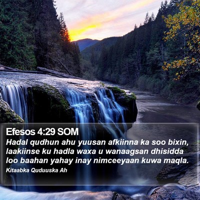 Efesos 4:29 SOM Bible Verse Image