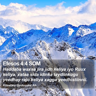 Efesos 4:4 SOM Bible Verse Image