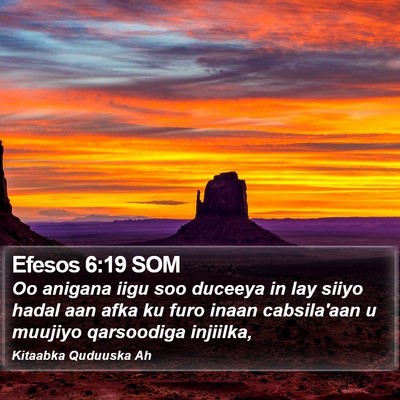 Efesos 6:19 SOM Bible Verse Image