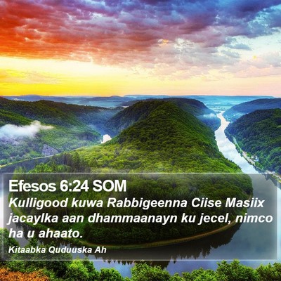 Efesos 6:24 SOM Bible Verse Image