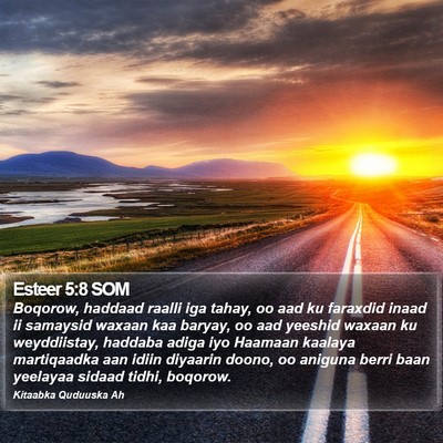 Esteer 5:8 SOM Bible Verse Image
