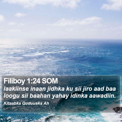 Filiboy 1:24 SOM Bible Verse Image
