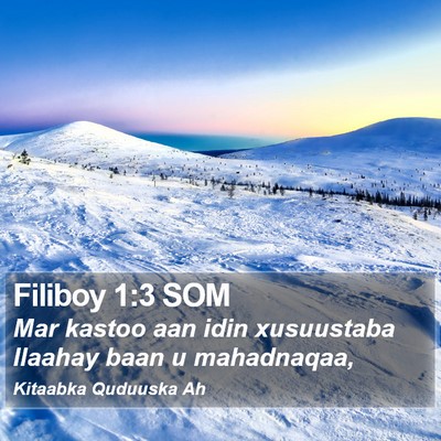 Filiboy 1:3 SOM Bible Verse Image