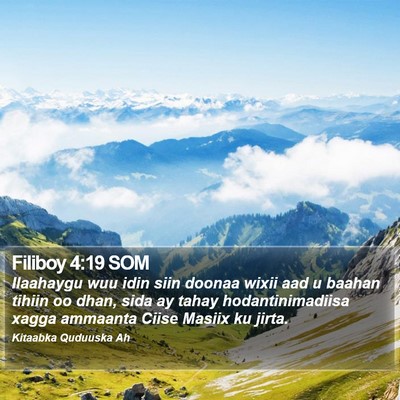 Filiboy 4:19 SOM Bible Verse Image