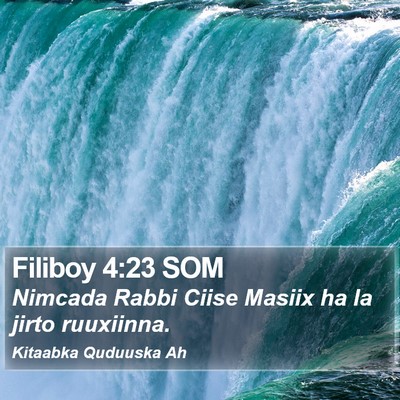 Filiboy 4:23 SOM Bible Verse Image