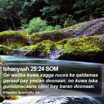 Ishacyaah 29:24 SOM Bible Verse Image