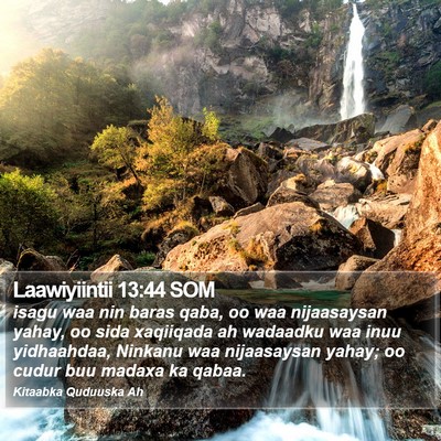 Laawiyiintii 13:44 SOM Bible Verse Image