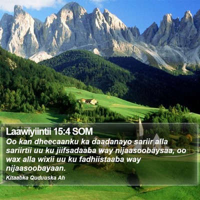 Laawiyiintii 15:4 SOM Bible Verse Image