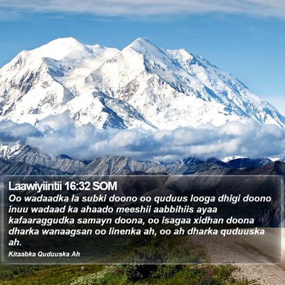 Laawiyiintii 16:32 SOM Bible Verse Image