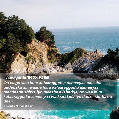 Laawiyiintii 16:33 SOM Bible Verse Image