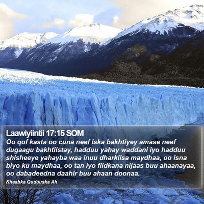 Laawiyiintii 17:15 SOM Bible Verse Image