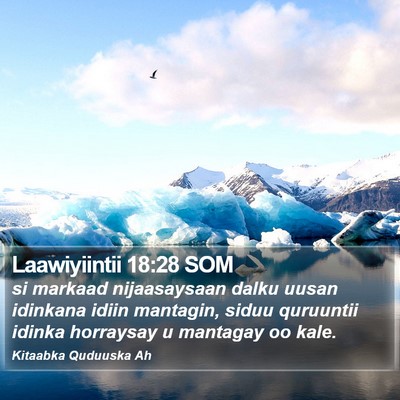 Laawiyiintii 18:28 SOM Bible Verse Image