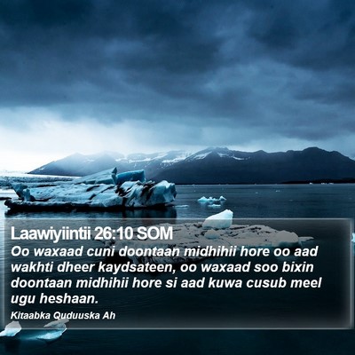 Laawiyiintii 26:10 SOM Bible Verse Image