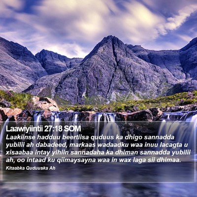 Laawiyiintii 27:18 SOM Bible Verse Image