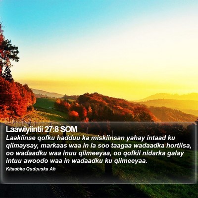 Laawiyiintii 27:8 SOM Bible Verse Image