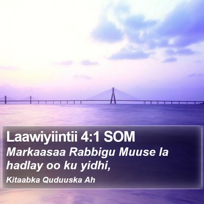 Laawiyiintii 4:1 SOM Bible Verse Image