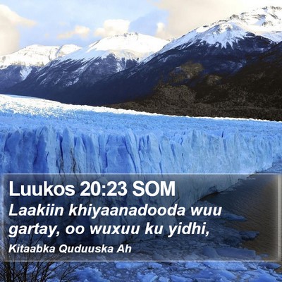 Luukos 20:23 SOM Bible Verse Image