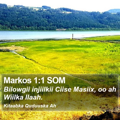 Markos 1:1 SOM Bible Verse Image