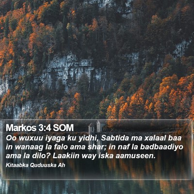Markos 3:4 SOM Bible Verse Image