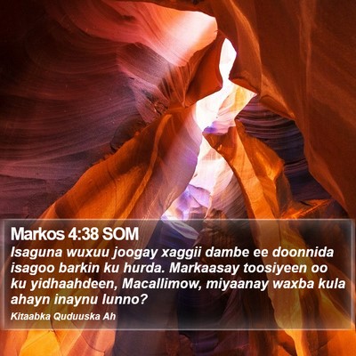 Markos 4:38 SOM Bible Verse Image