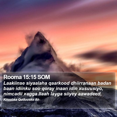 Rooma 15:15 SOM Bible Verse Image