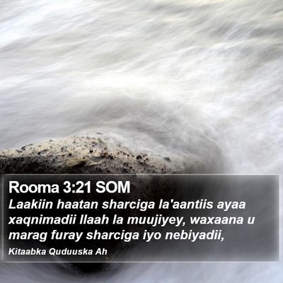 Rooma 3:21 SOM Bible Verse Image