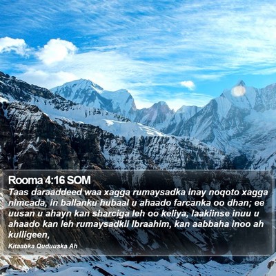 Rooma 4:16 SOM Bible Verse Image