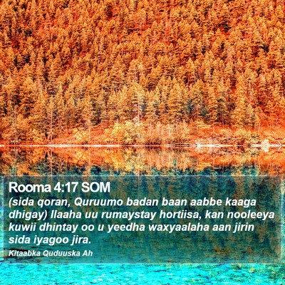 Rooma 4:17 SOM Bible Verse Image