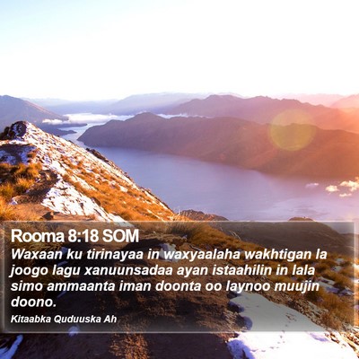 Rooma 8:18 SOM Bible Verse Image