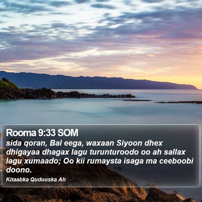 Rooma 9:33 SOM Bible Verse Image