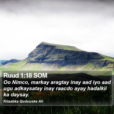 Ruud 1:18 SOM Bible Verse Image