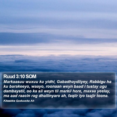 Ruud 3:10 SOM Bible Verse Image
